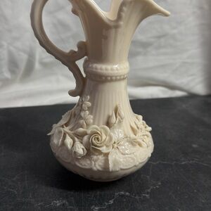 Vintage Belleek Irish Porcelain Aberdeen Jug